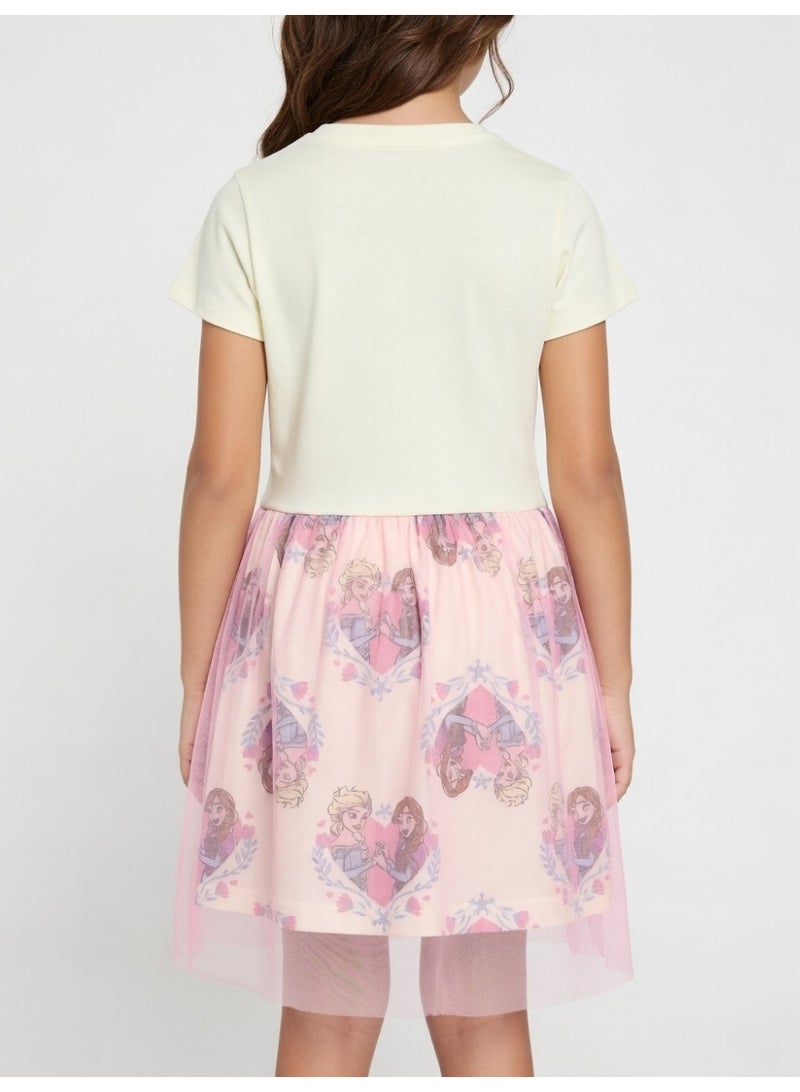 Disney Frozen | Tulle Dress | White - Image 4